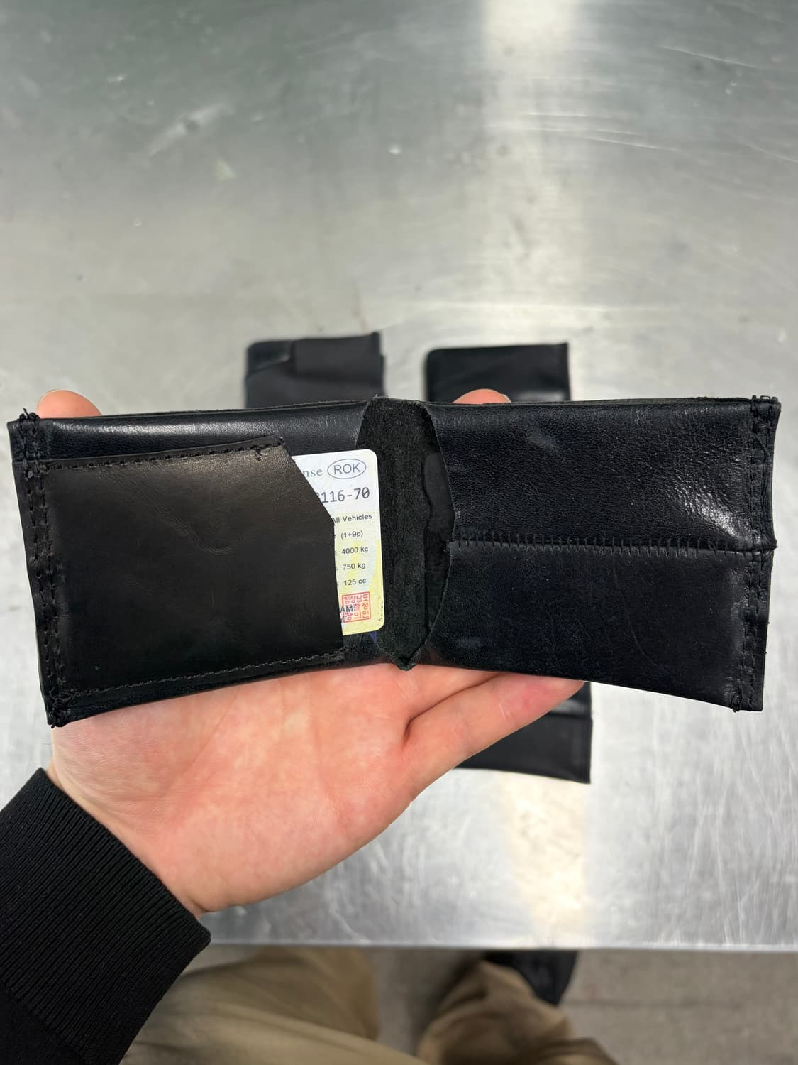 Handmade Leather Wallet 상품이미지3