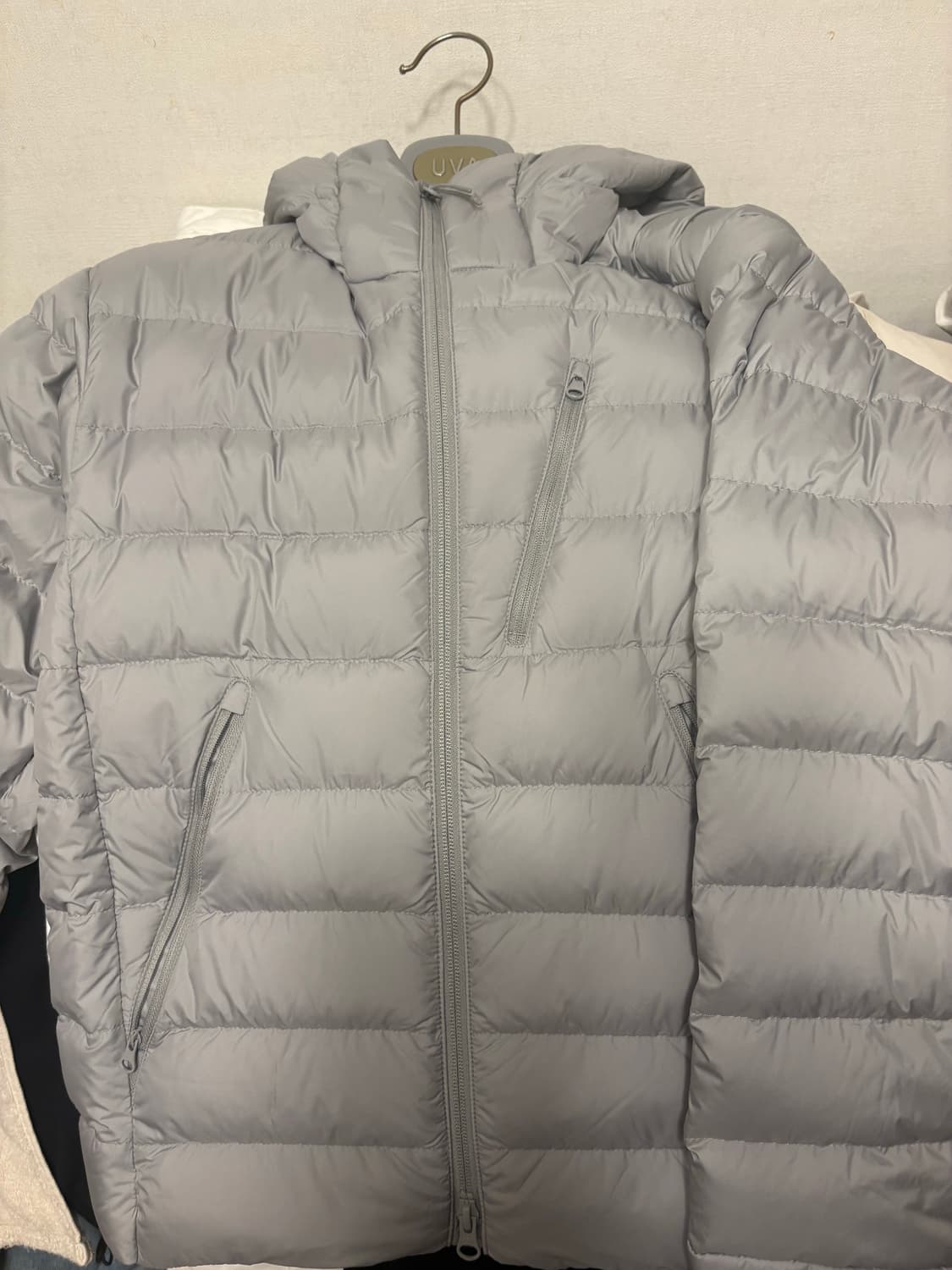 무신사 시티 레저 후디드 라이트 다운재킷 라이트 그레이 S 상품이미지2