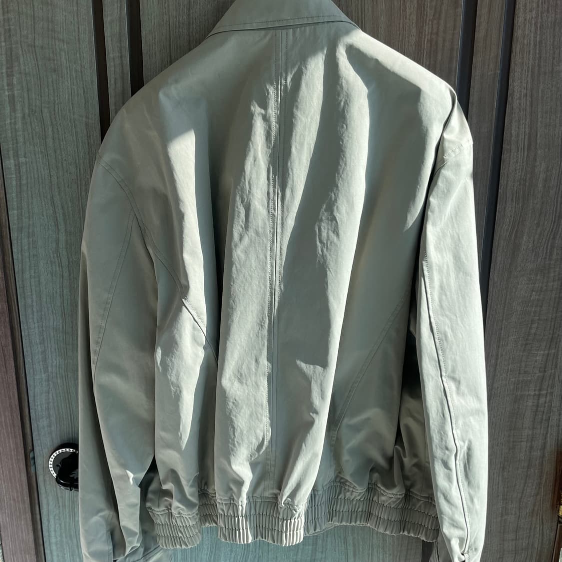 새상품(XL)일꼬르소 베이지 코튼 카라 블루종 점퍼 상품이미지6