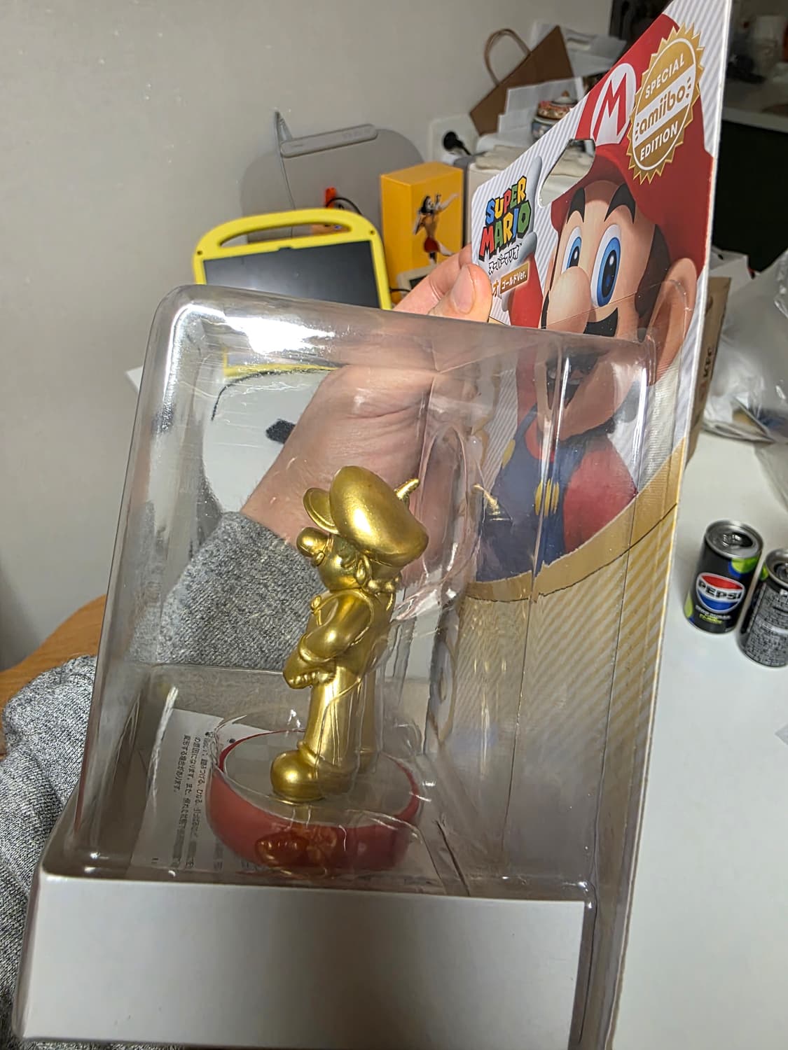 [미개봉]닌텐도 아미보 마리오 골드 피규어 상품이미지7