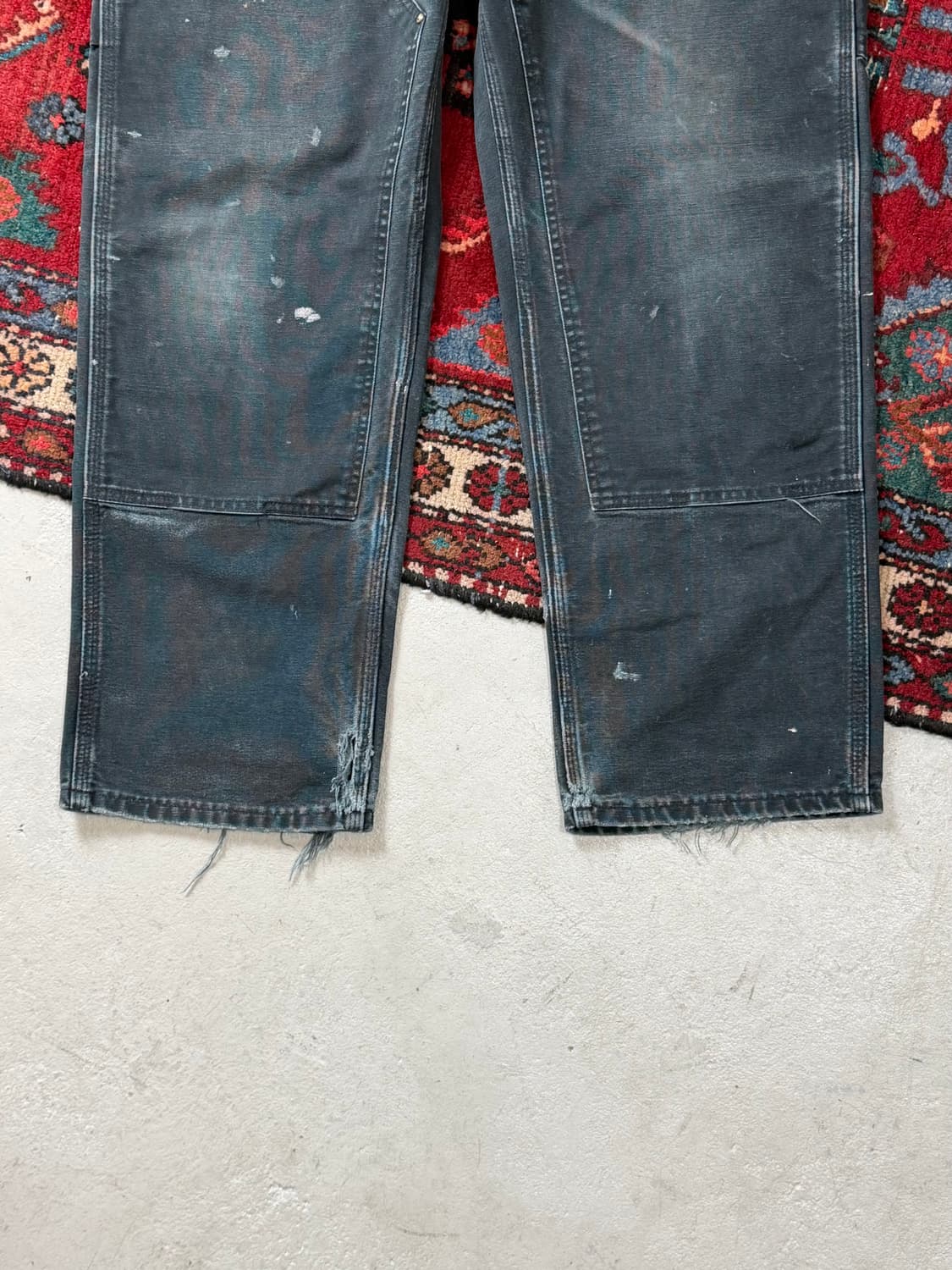 OG USA Made 칼하트 더블니 블랙 칼하트 B01 썩블니 상품이미지7