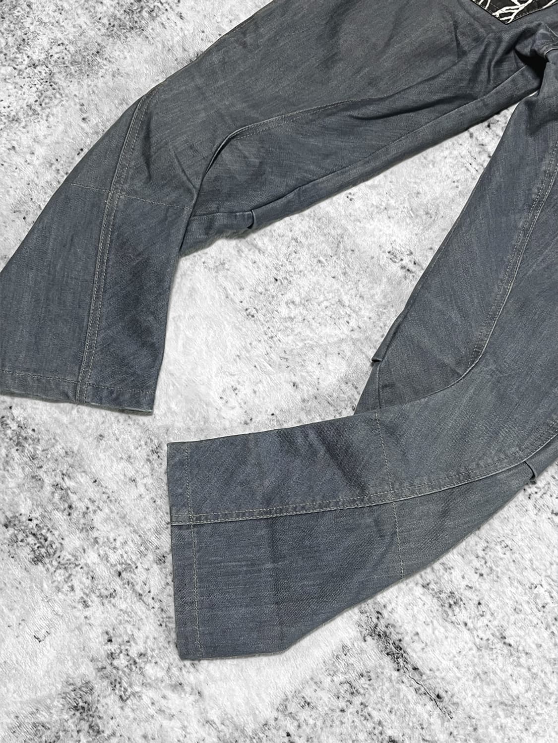 (ppfm) punk curved ash denim  상품이미지4