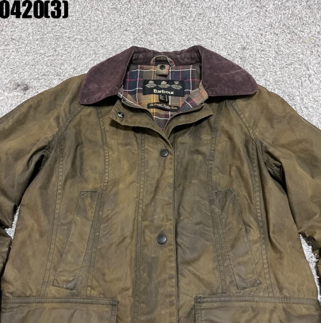 바버 왁스 자켓 상품이미지2