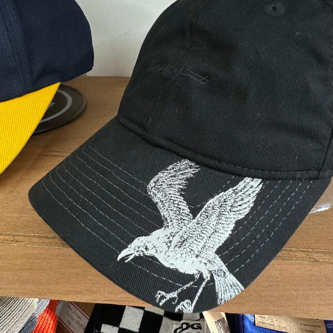 요지 야마모토 뿌르옴므 크로우 캡 상품이미지2