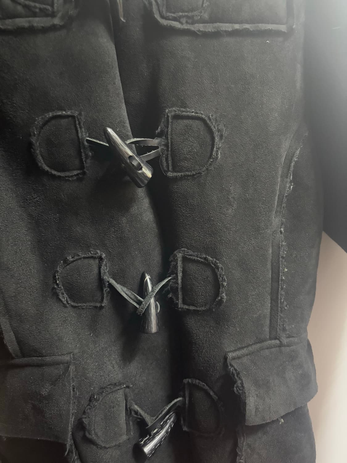 빈티지 숏 떡볶이 코트(블랙) 상품이미지3