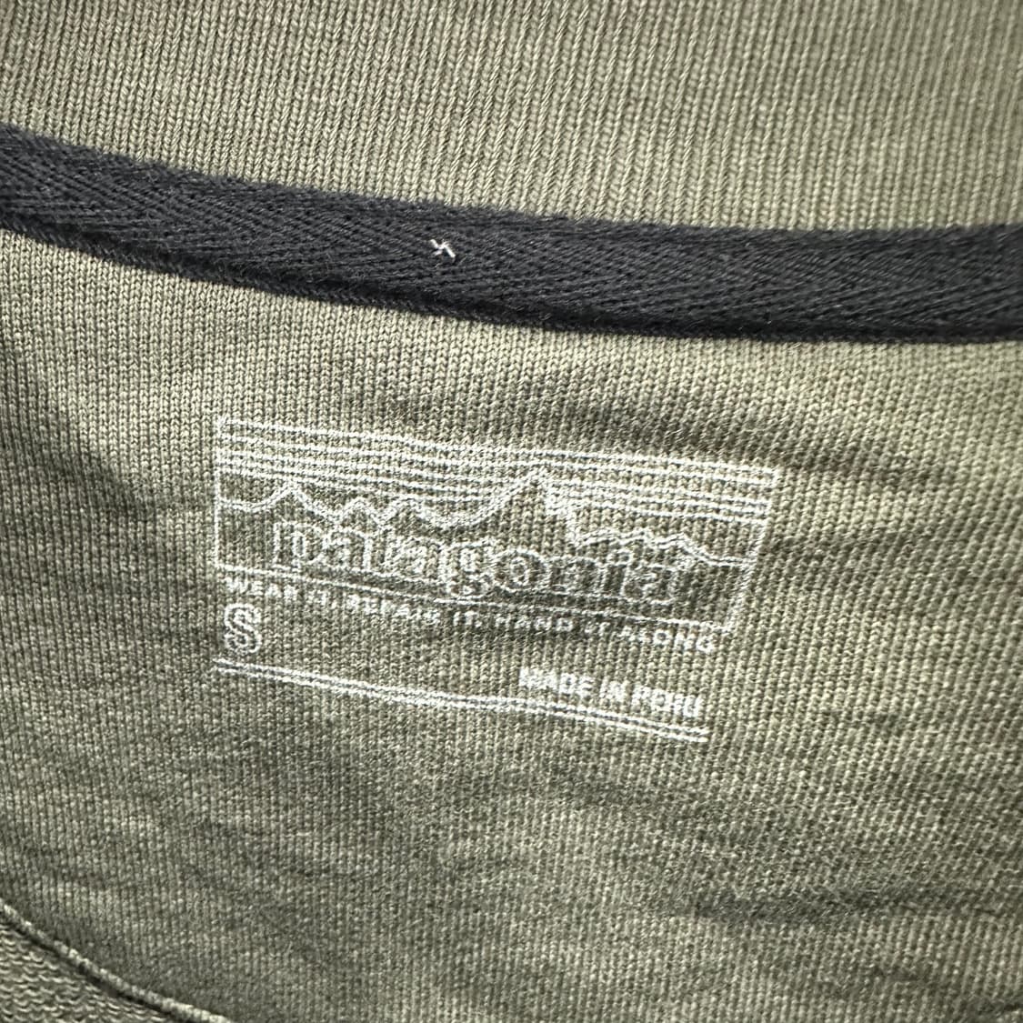 90 파타고니아 남자 레트로로고 맨투맨 상품이미지3