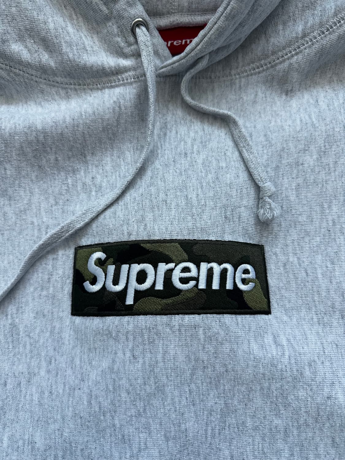 슈프림 박스로고 후드 스웨트셔츠 애쉬 그레이 - 23FW XL 상품이미지2