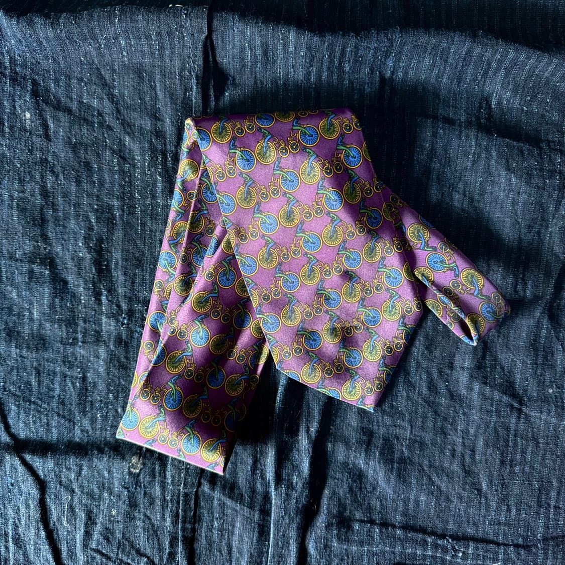 Yorn 벨로시패드 패턴 폴리 타이 상품이미지1