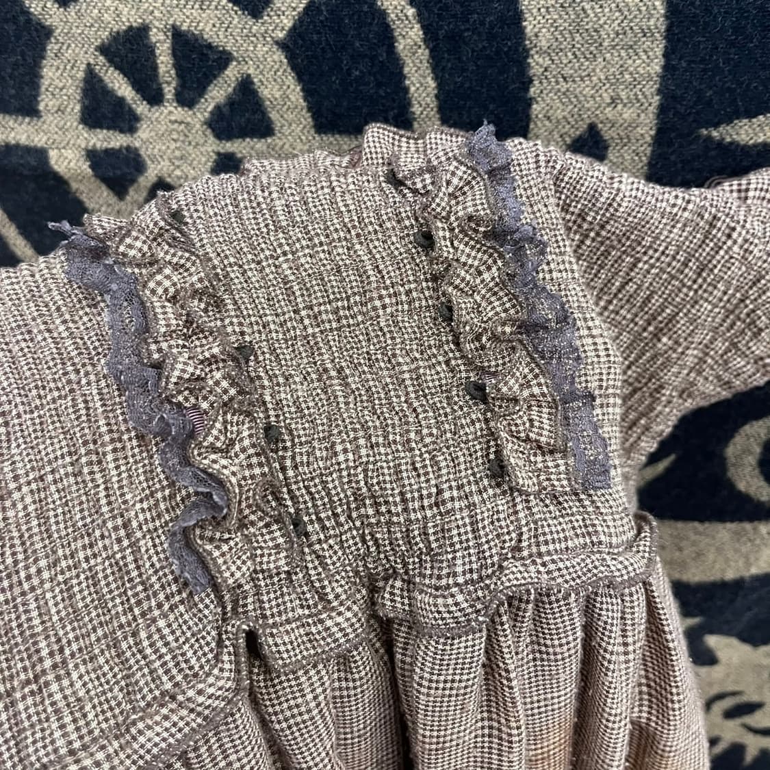 빈티지 러블리 고딕 고스 모리 로코코 코르셋 플레어 스커트 K0119 상품이미지7