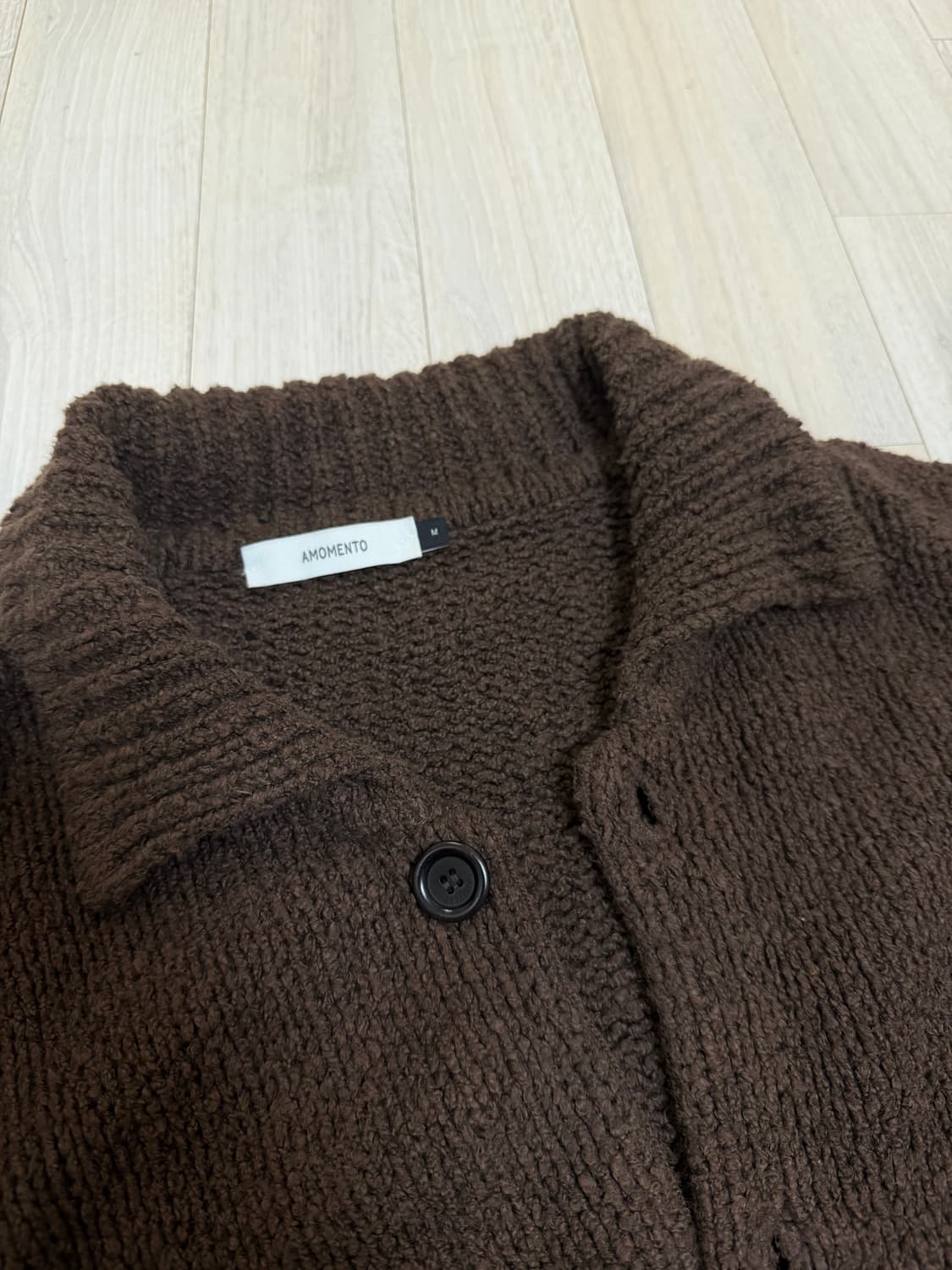 아모먼트 버튼업 가디건 상품이미지2
