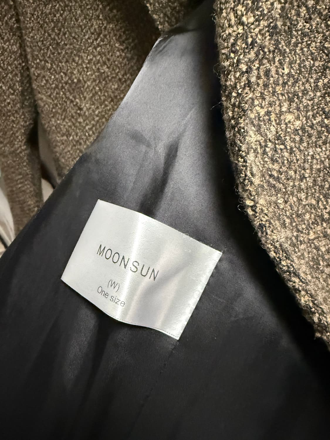 moonsun 문선 헤링본 자켓 상품이미지2