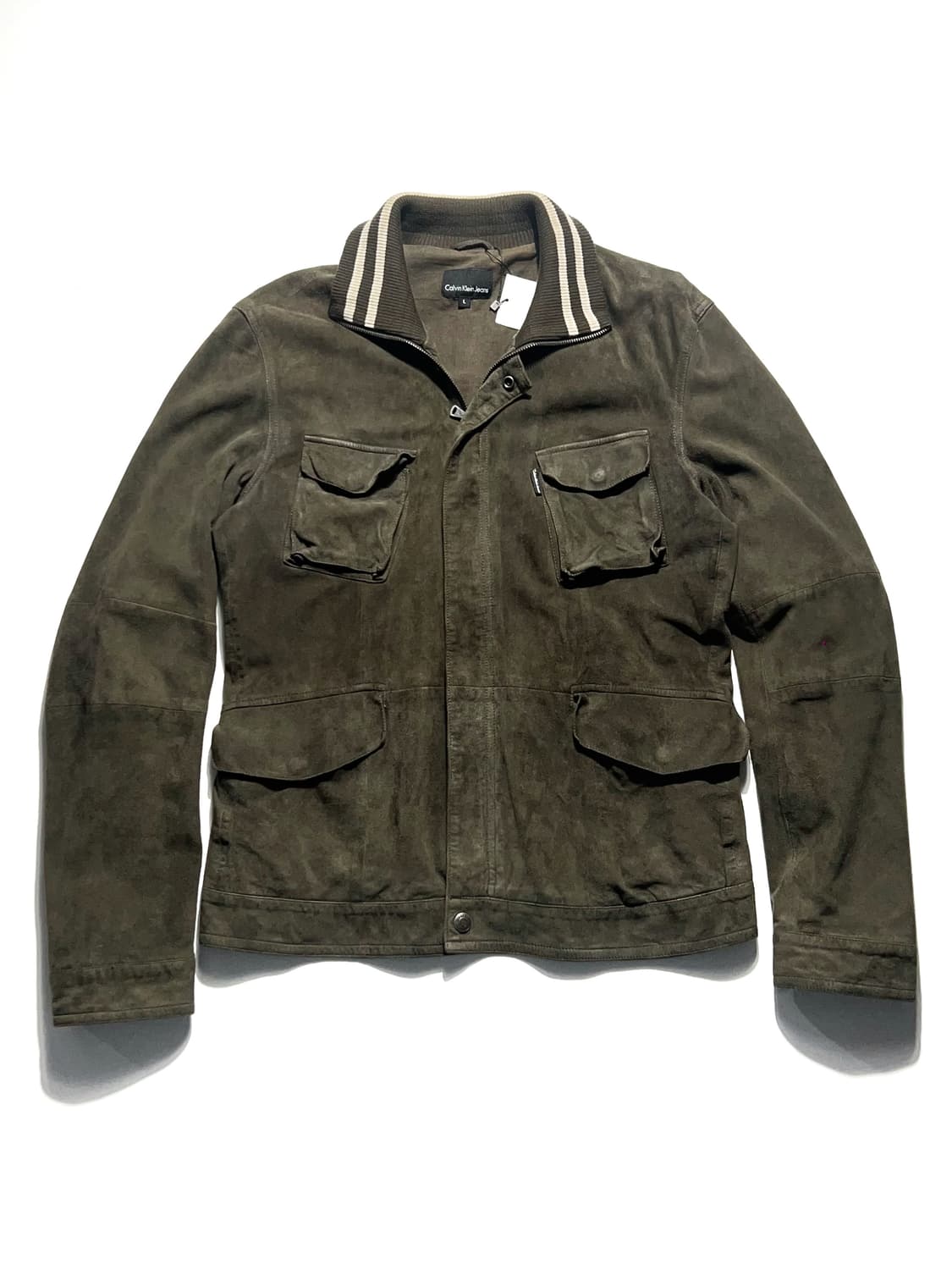  Calvin Klein Goat Suede Leather Jacket 상품이미지1
