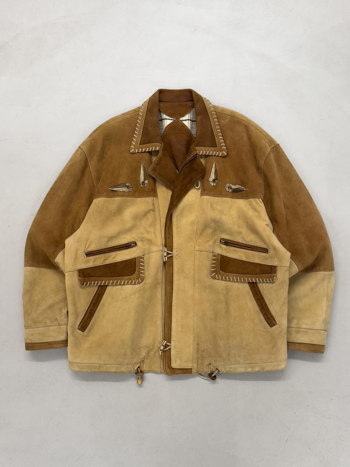 MUNPER 스웨이드 웨스턴 레더 자켓 상품이미지1