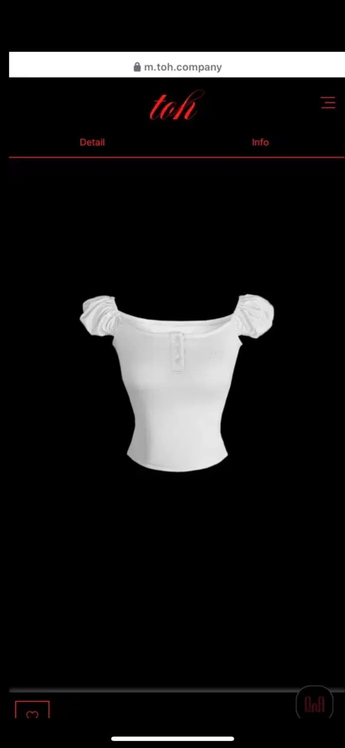 Toh 티오에이치 큐피드 탑 상품이미지1