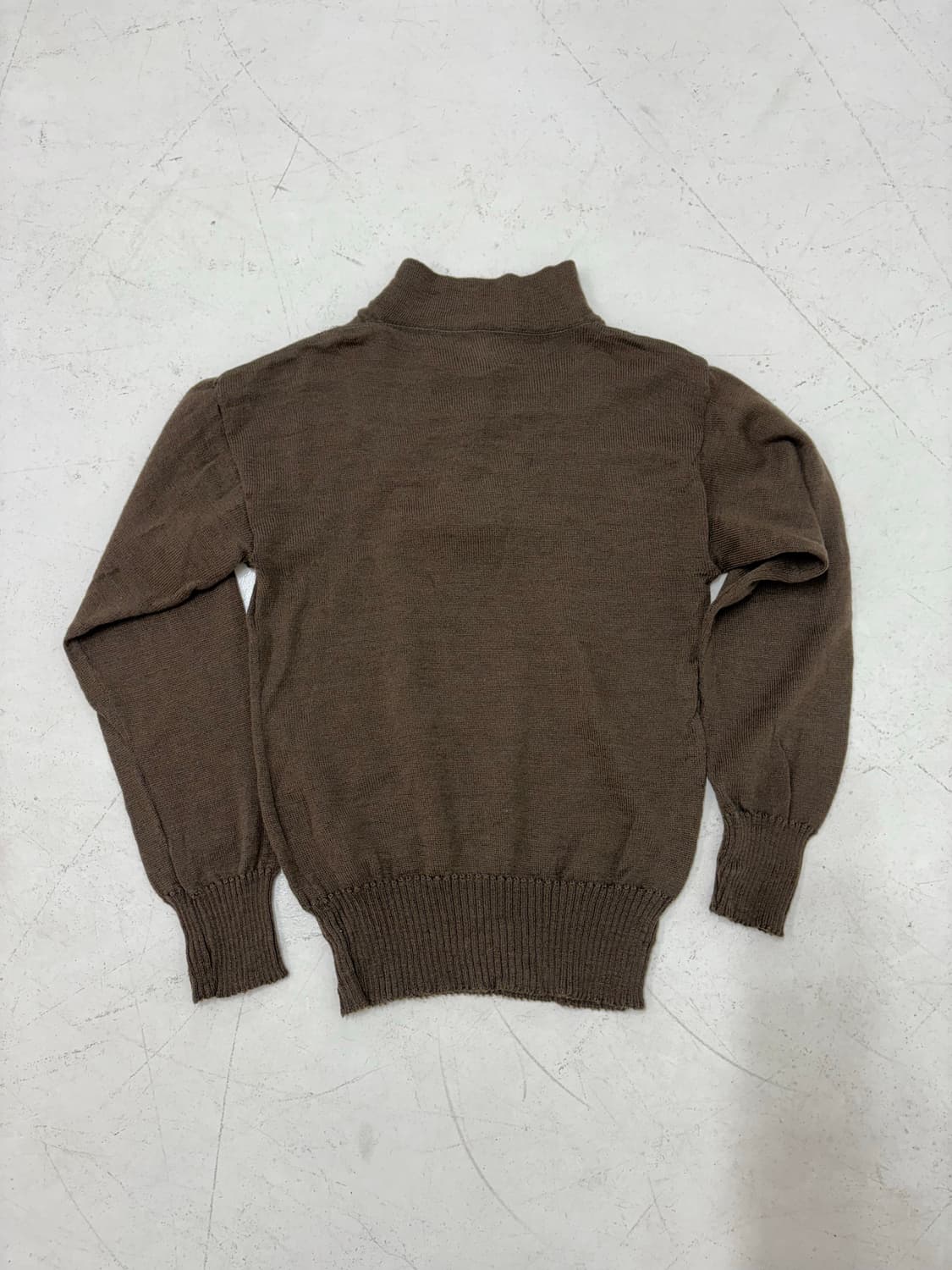80‘s US Army 5 Button Wool Sweater 상품이미지9