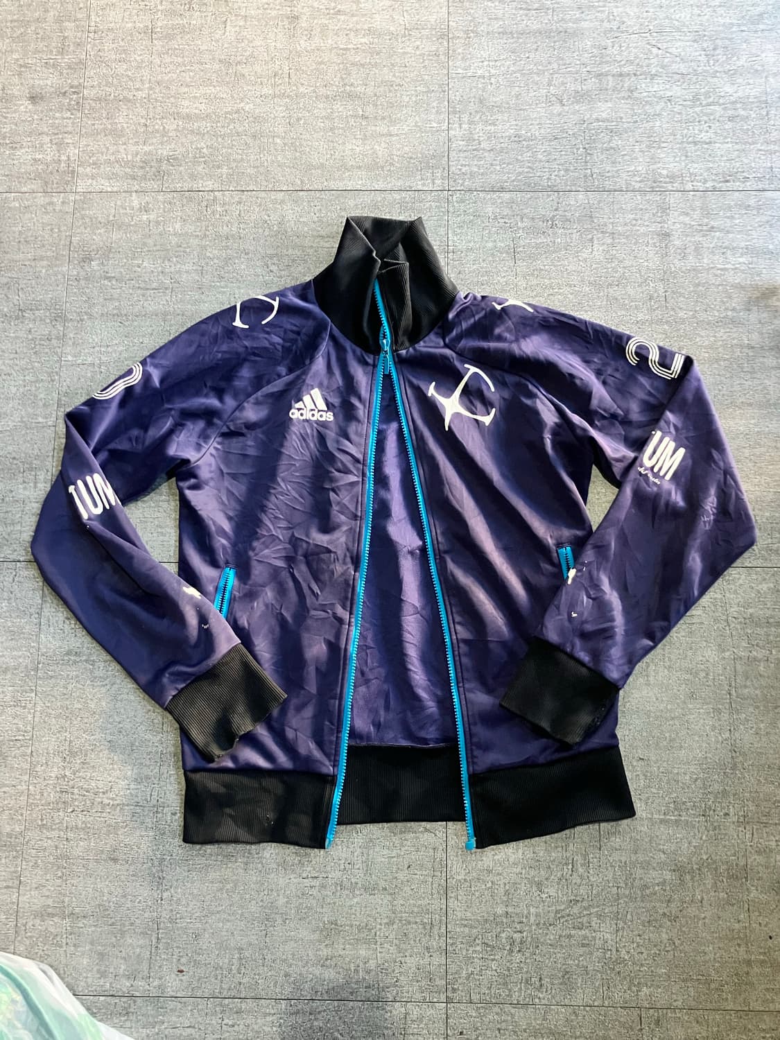 Adidas 아디다스 핀터깔 국대 대대장 져지자켓 상품이미지1