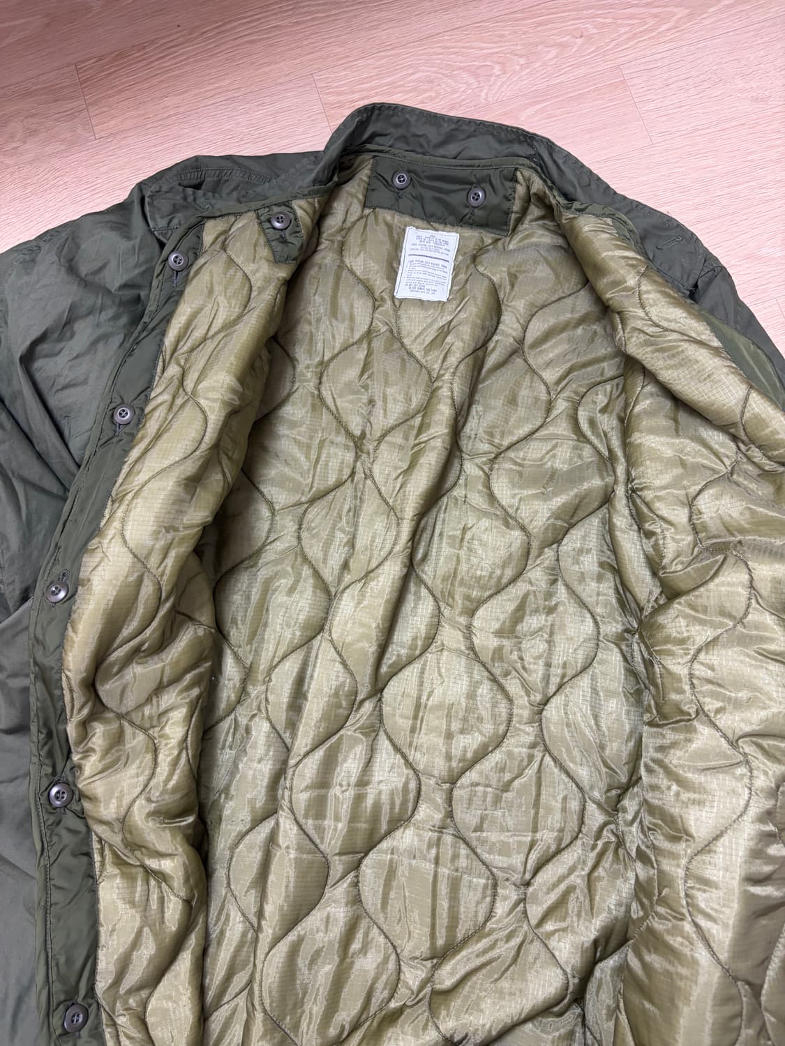 (데드스탁급) 오리지날 m65 피쉬테일 개파카 L 상품이미지5