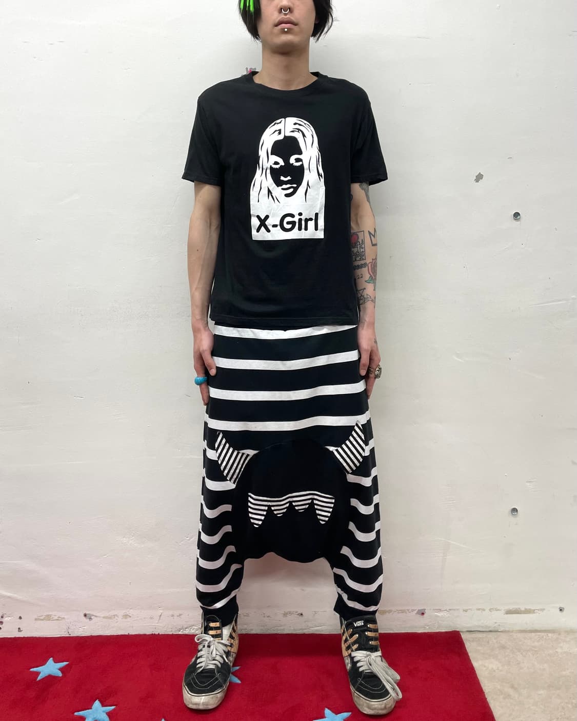 X Girl Black T-shirt  상품이미지2