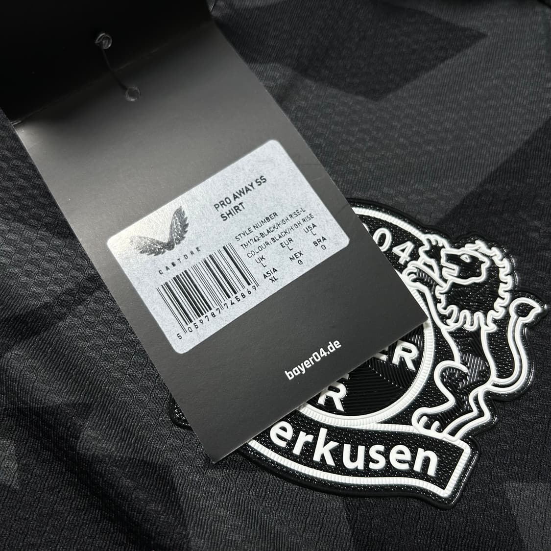 22-23 레버쿠젠 어웨이 지급용 / 어센틱 유니폼 L 상품이미지6