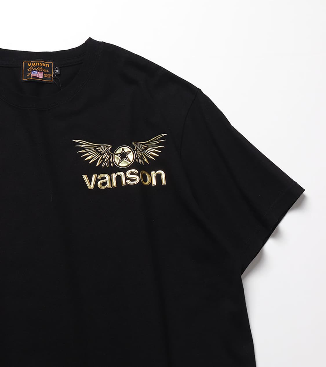 VANSON - FOAMING PRINT T SHIRT 상품이미지4
