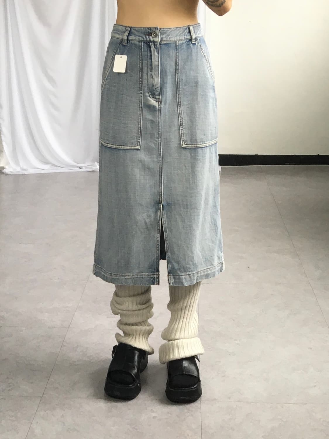 Cotton skirt 상품이미지1