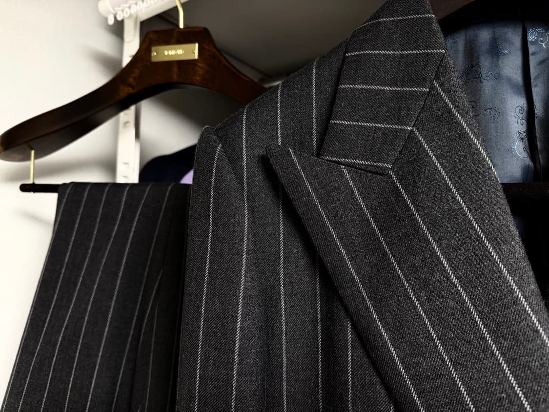 (명작,강추👍)에스코티지 비스포크 더블 수트 정장 톰포드 상품이미지9