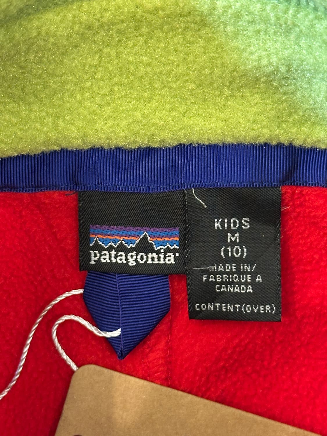 파타고니아 플리스 베스트 조끼 kids M 상품이미지5