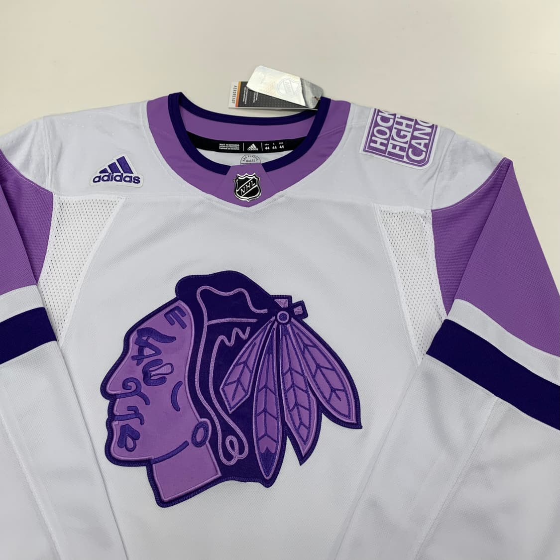 아디다스 NHL 시카고 블랙호크스 어센틱 하키 져지 (44) 상품이미지2