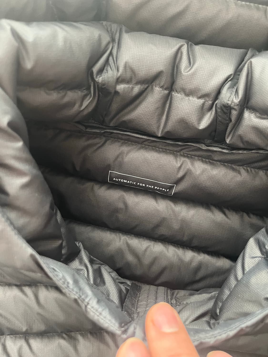 오토매틱포더피플 라이트다운자켓 1 상품이미지6