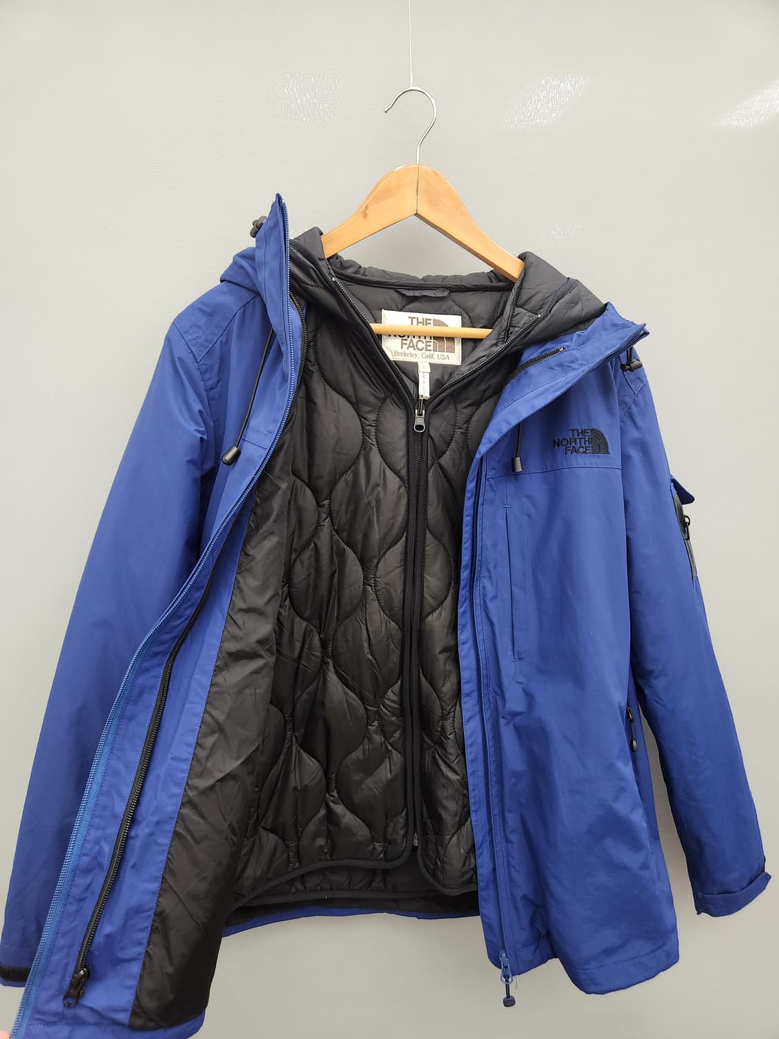 노스페이스 바람막이 퀼팅자켓 내피포함 상품이미지5