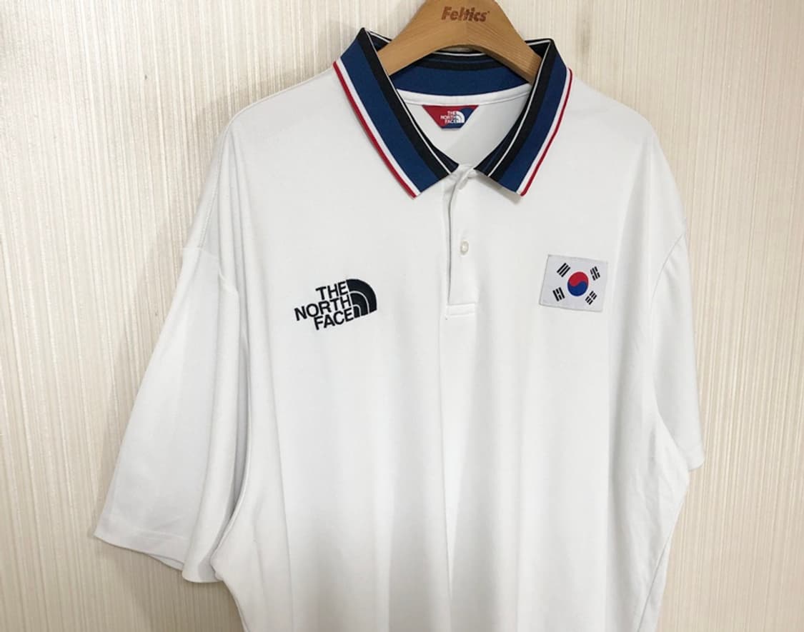 노스페이스국대 국대KOREA 국대선수실착 폴로티셔츠 5XL(125) 상품이미지6