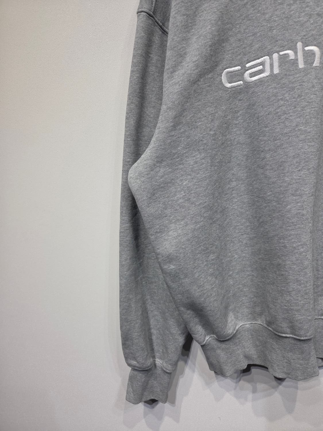 Carhartt WIP 칼하트 WIP 스크립트 로고 자수 맨투맨 상품이미지4