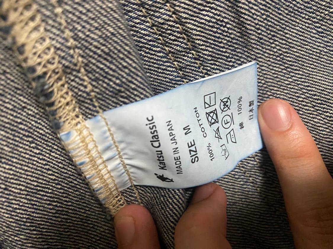 [M]포터클래식 스테인백 데님 커버올 상품이미지5