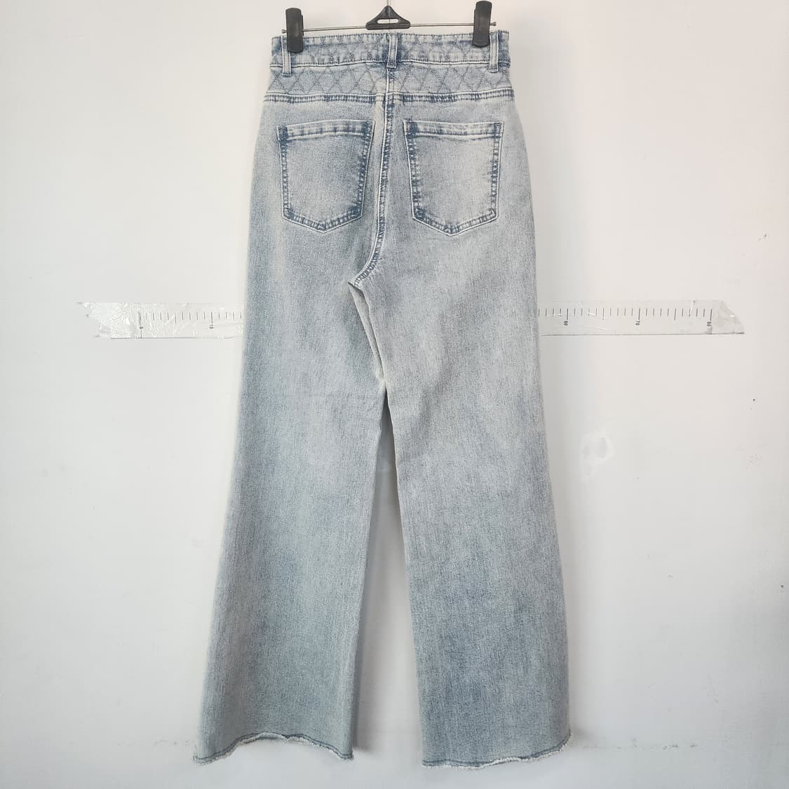 잇미샤 연청 와이드 데님 팬츠 상품이미지7