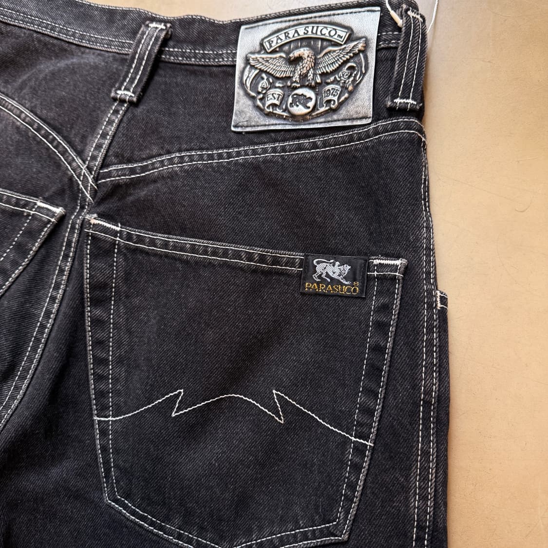 90S 파라수코 파이어후크 데님 팬츠 상품이미지8