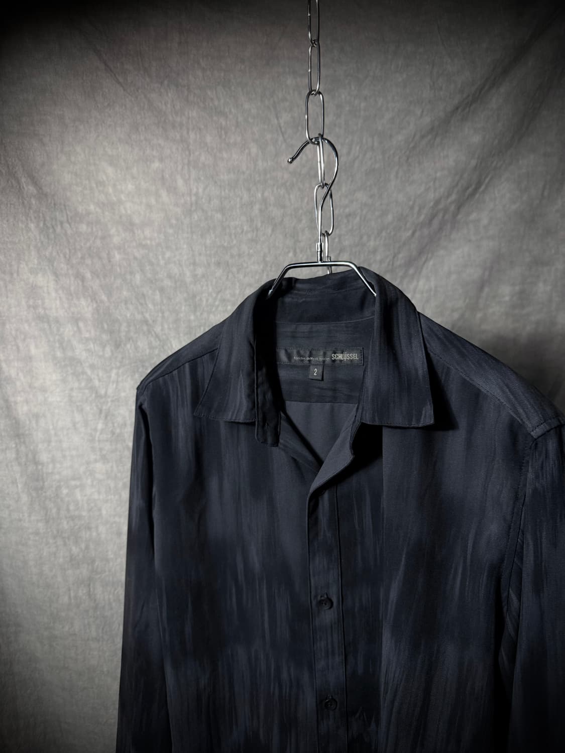Schlüssel Shadow Pattern Dress Shirt  상품이미지3