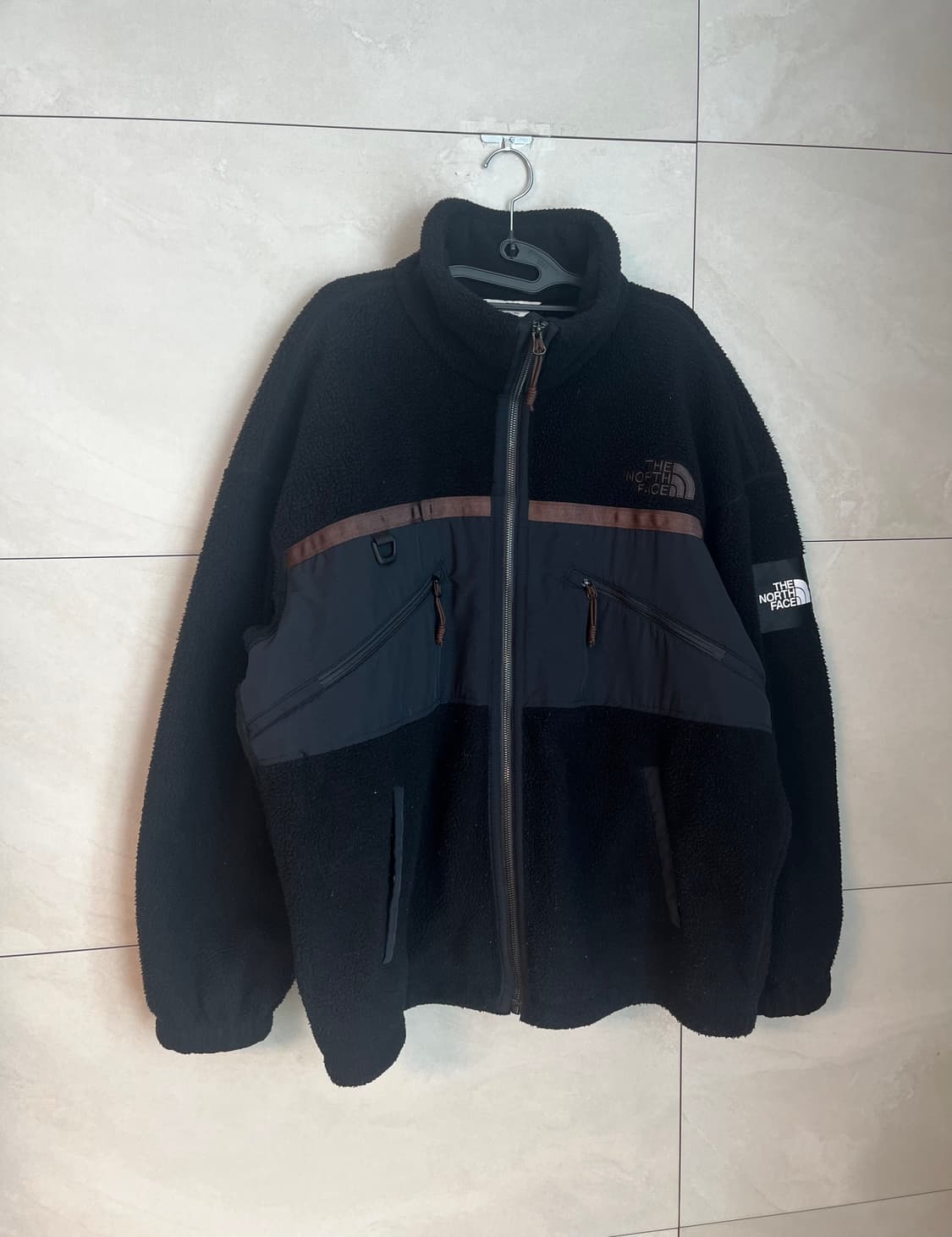 노스페이스 화이트라벨 스팁 플리스 자켓 블랙 [XL] 상품이미지3