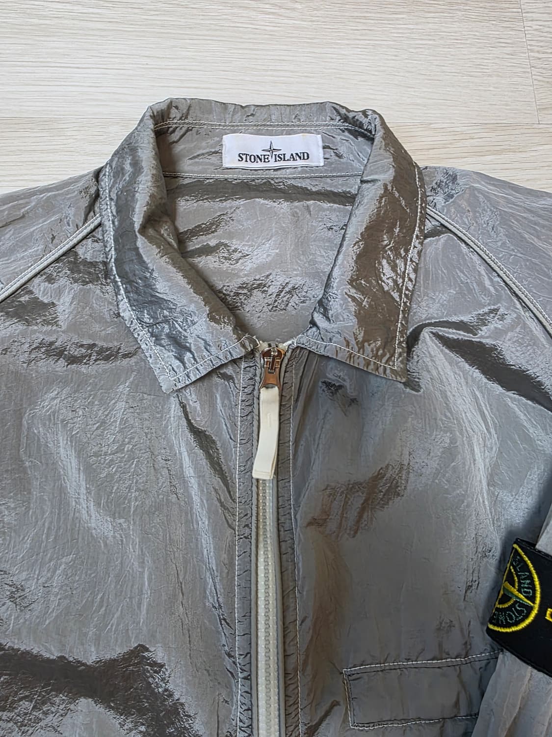 마지막할인! 스톤아일랜드 나일론메탈 22ss 아이스 xxl 상품이미지3