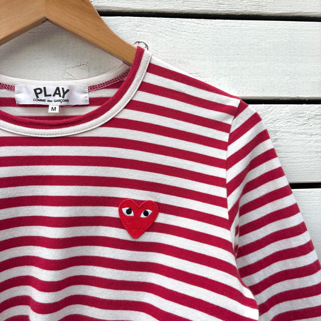 Comme des Garcons 꼼데가르송 스트라이프 롱슬리브 티셔츠 상품이미지3