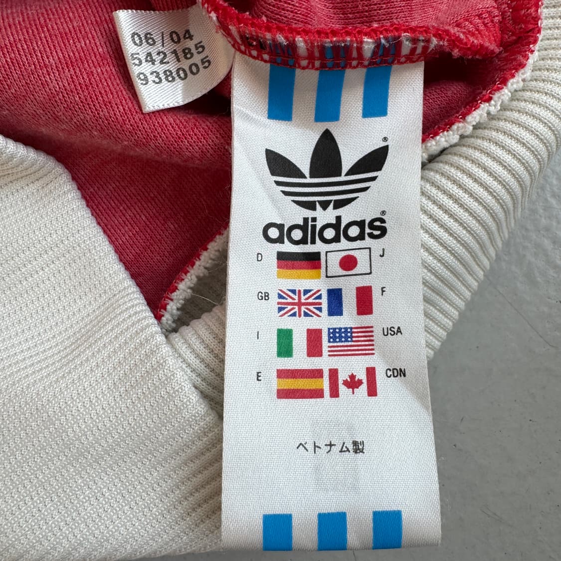 아디다스 구 캐나다 베켄바우어 트랙탑 져지 상품이미지8