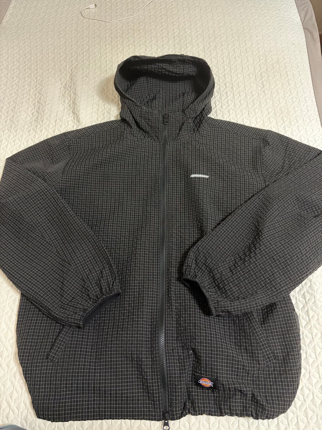 디키즈 체크 바람막이 L 상품이미지1