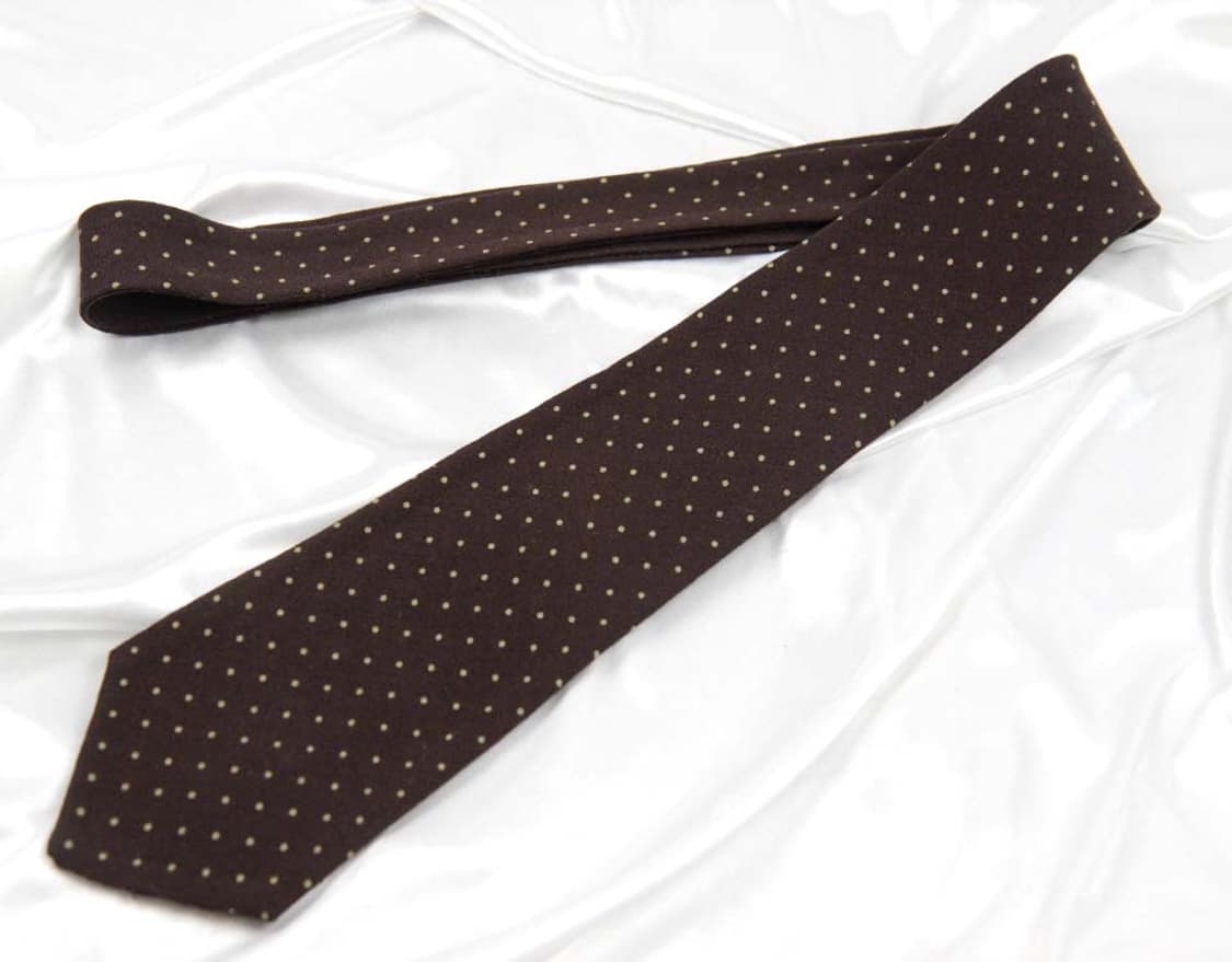 밀라숀 8.2cm A+등급 양면 울 니트 남자 명품 넥타이 상품이미지2