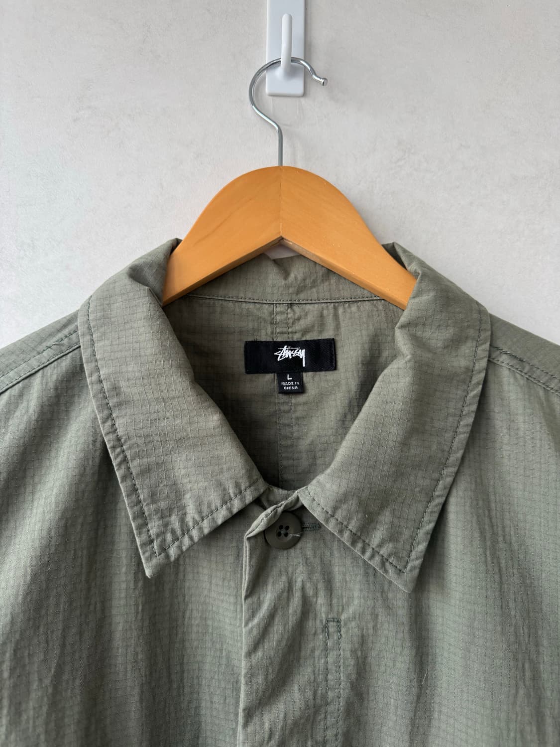 스투시 밀리터리 오버셔츠 상품이미지5