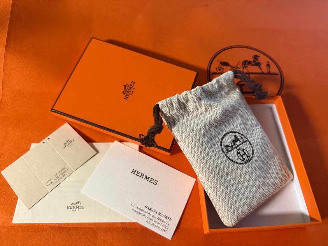 에르메스 팝아슈미니 블랙/골드 목걸이 상품이미지3