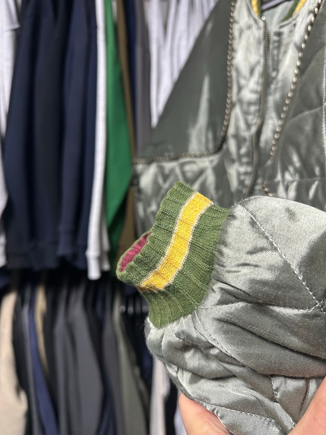 캐피탈 샴 봄버 자켓 3사이즈 판매합니다  상품이미지4