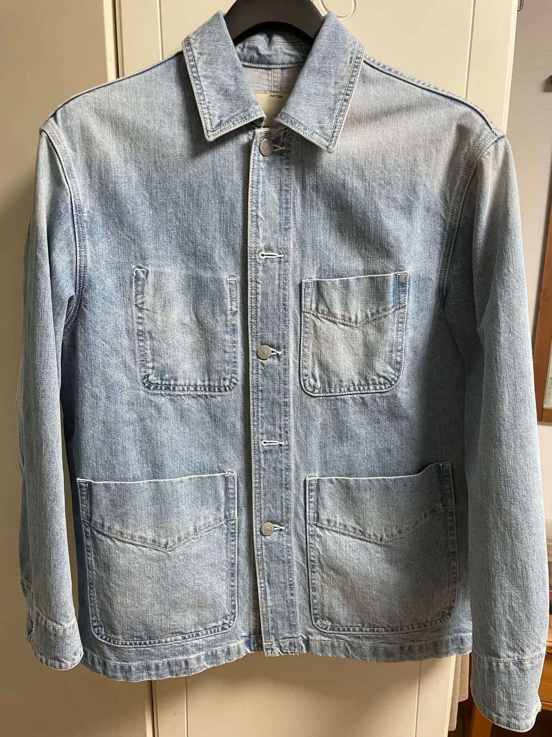 포터리 데님 워크자켓 2사 상품이미지1