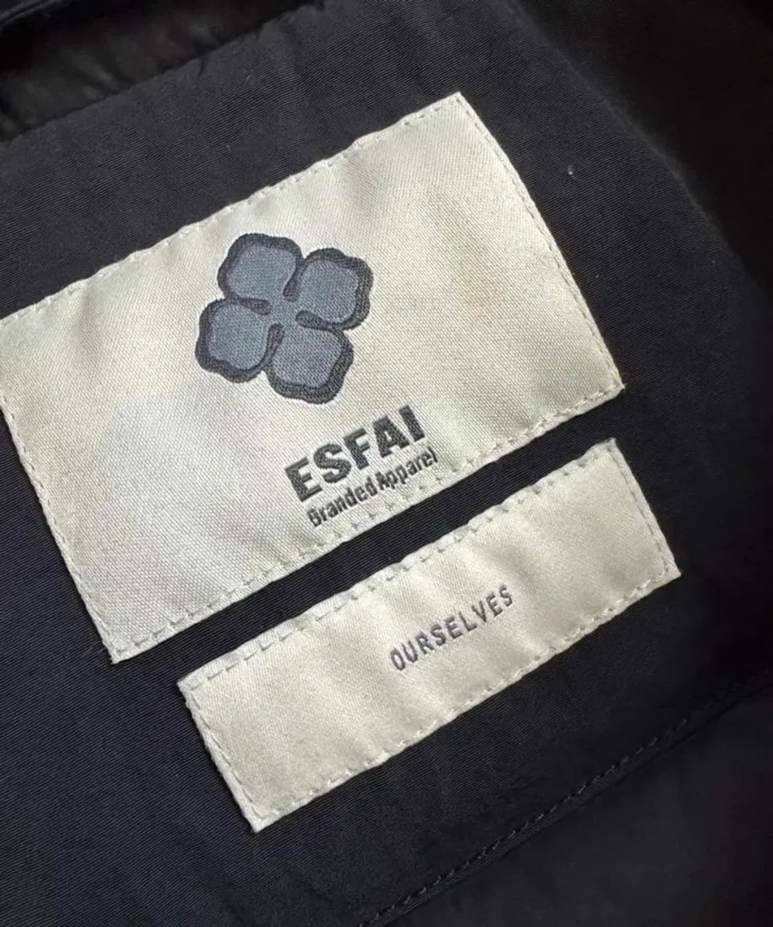 25FW 아워셀브스X에스파이 덕다운 폴라파카 네이비 XL 상품이미지5