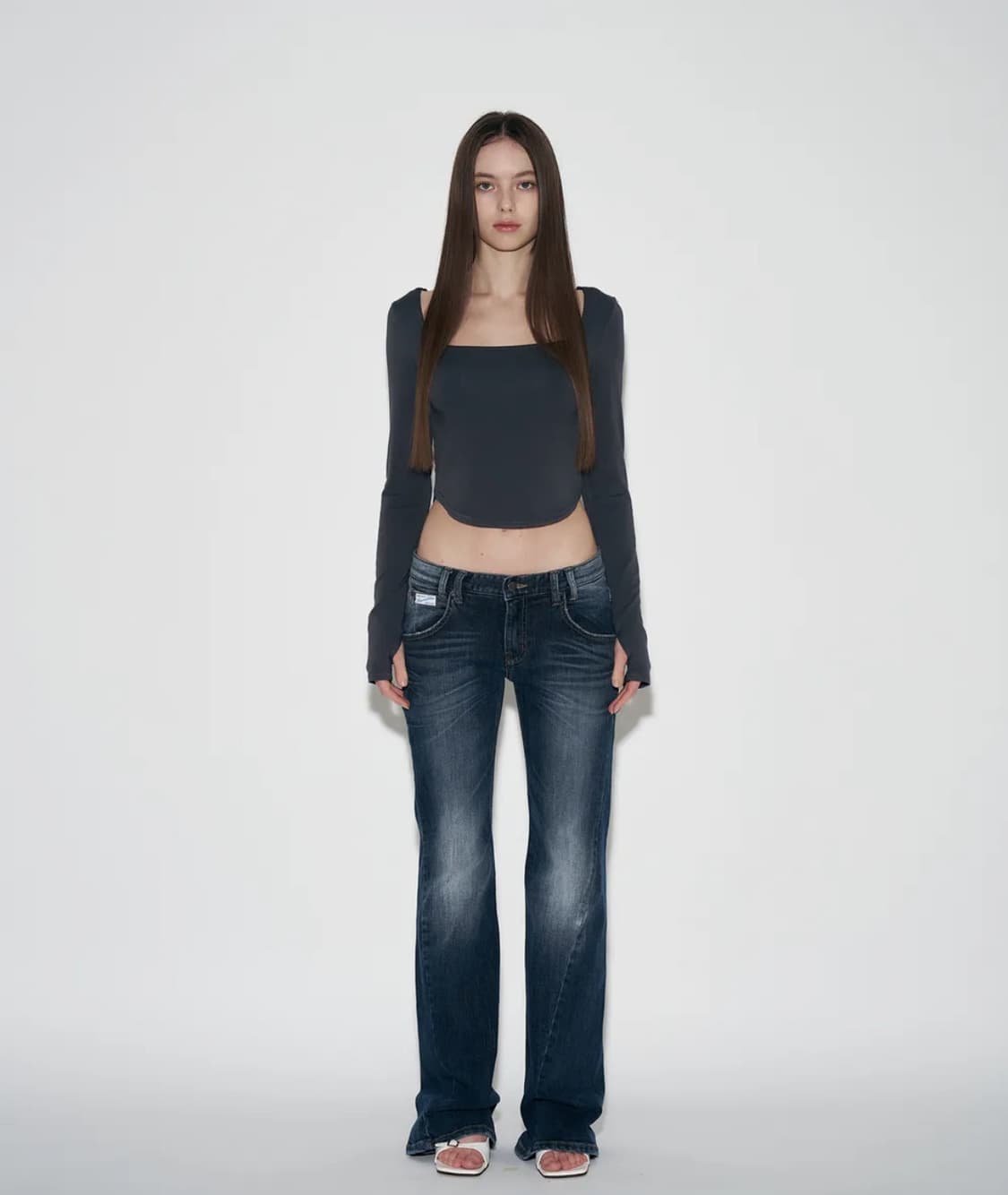 플리즈노팔로우 25Vintage Washing Boots-Cut 상품이미지1