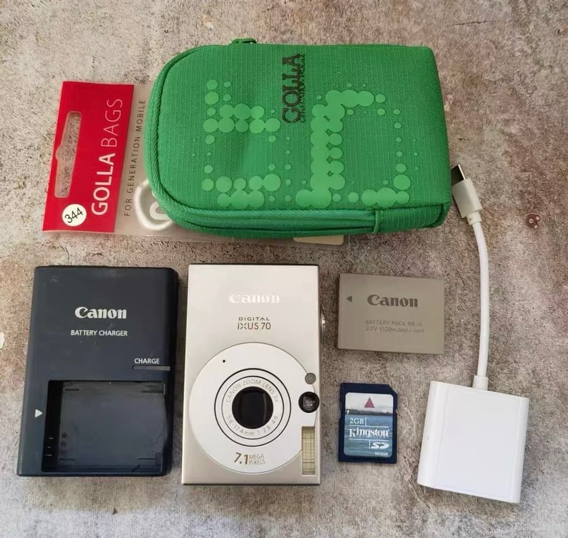 A급컨디션) 캐논 익서스 70 CANON IXUS 70 빈티지 디카 상품이미지6