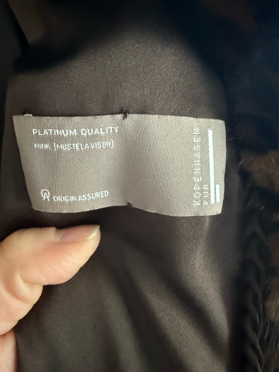 여자통밍크자켓더의새것 상품이미지8